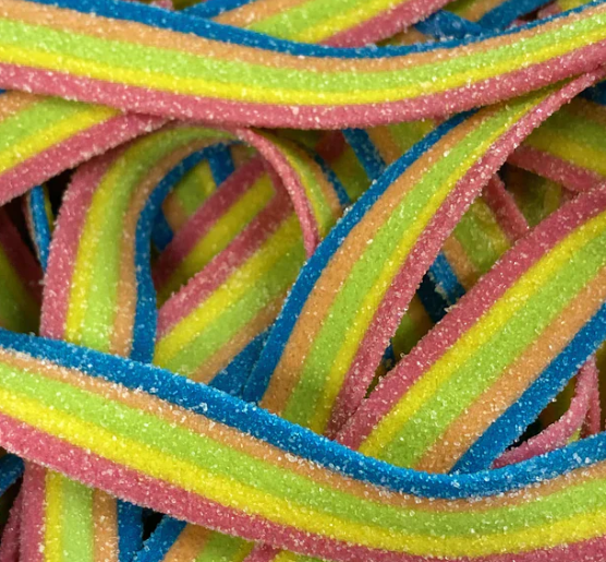 Vidal Fizzy Rainbow Belts Tub 1.3kg
