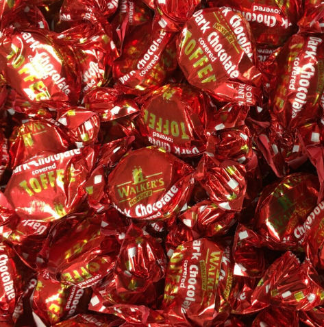 Walker's Dark Chocolate Covered Toffees