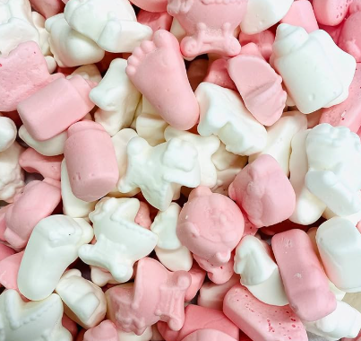 Baby Pink & White Foam Mix