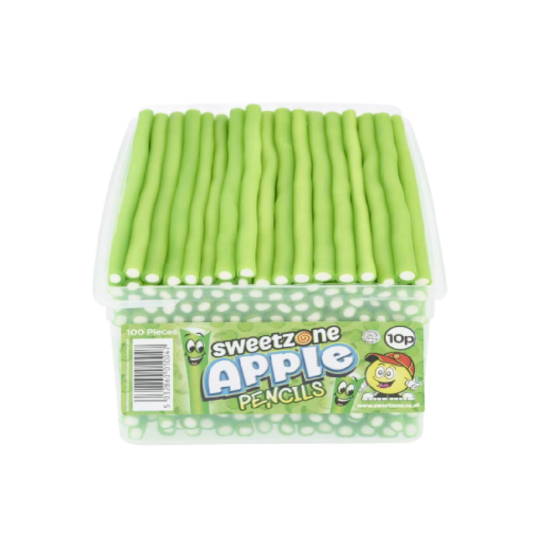 Sweetzone Apple Pencils Tub 1.1kg