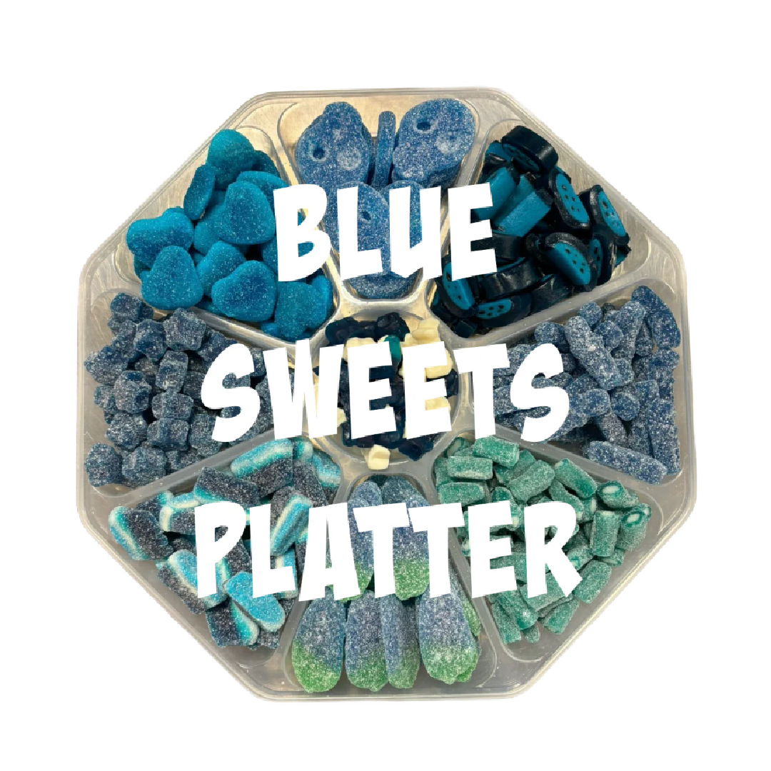 Blue Sweets Platter