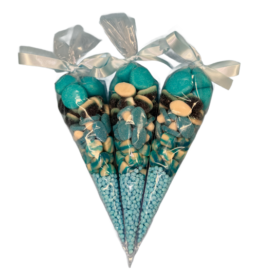 Blue Sweets Cone