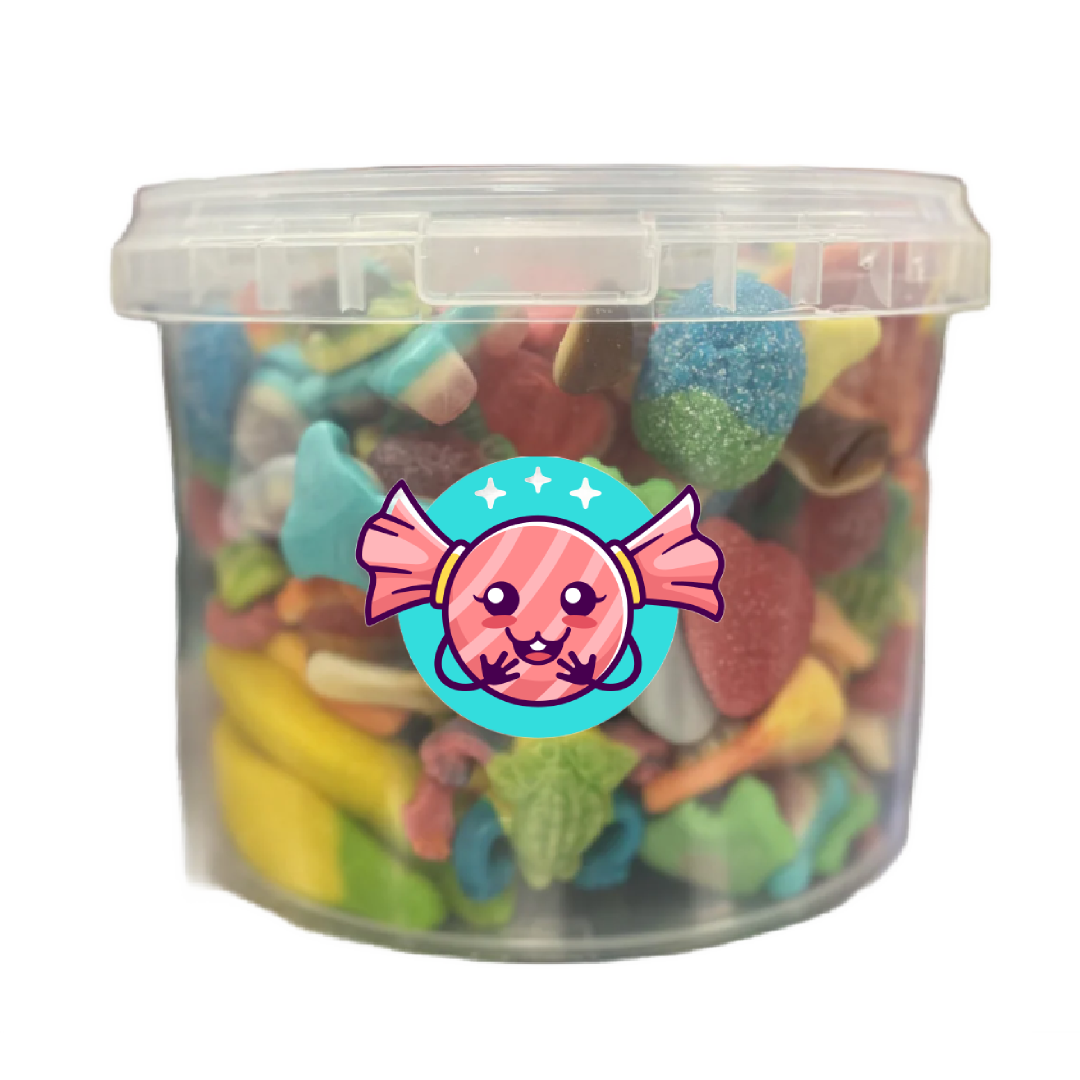 Jelly Filled Sweets Bucket 1.5kg