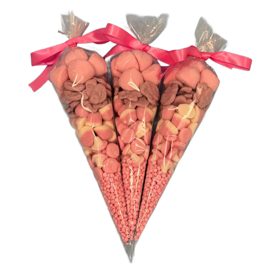 Pink Sweets Cone