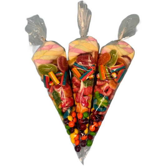 Rainbow Sweets Cone