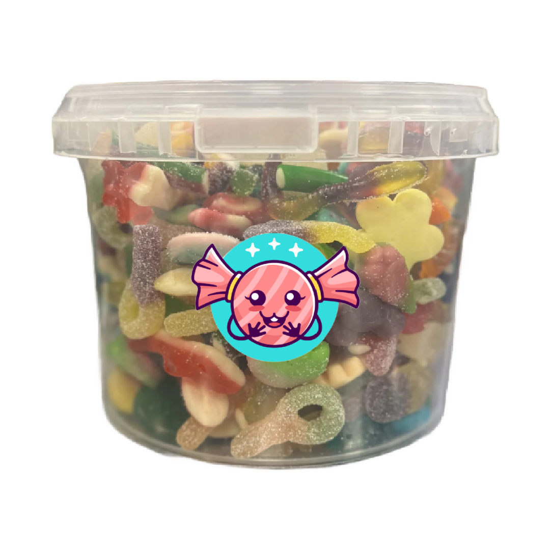 Rainbow Sweets Bucket 1.5kg