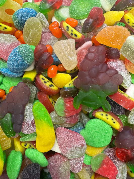 Fruit Salad Sweets Pizza Box