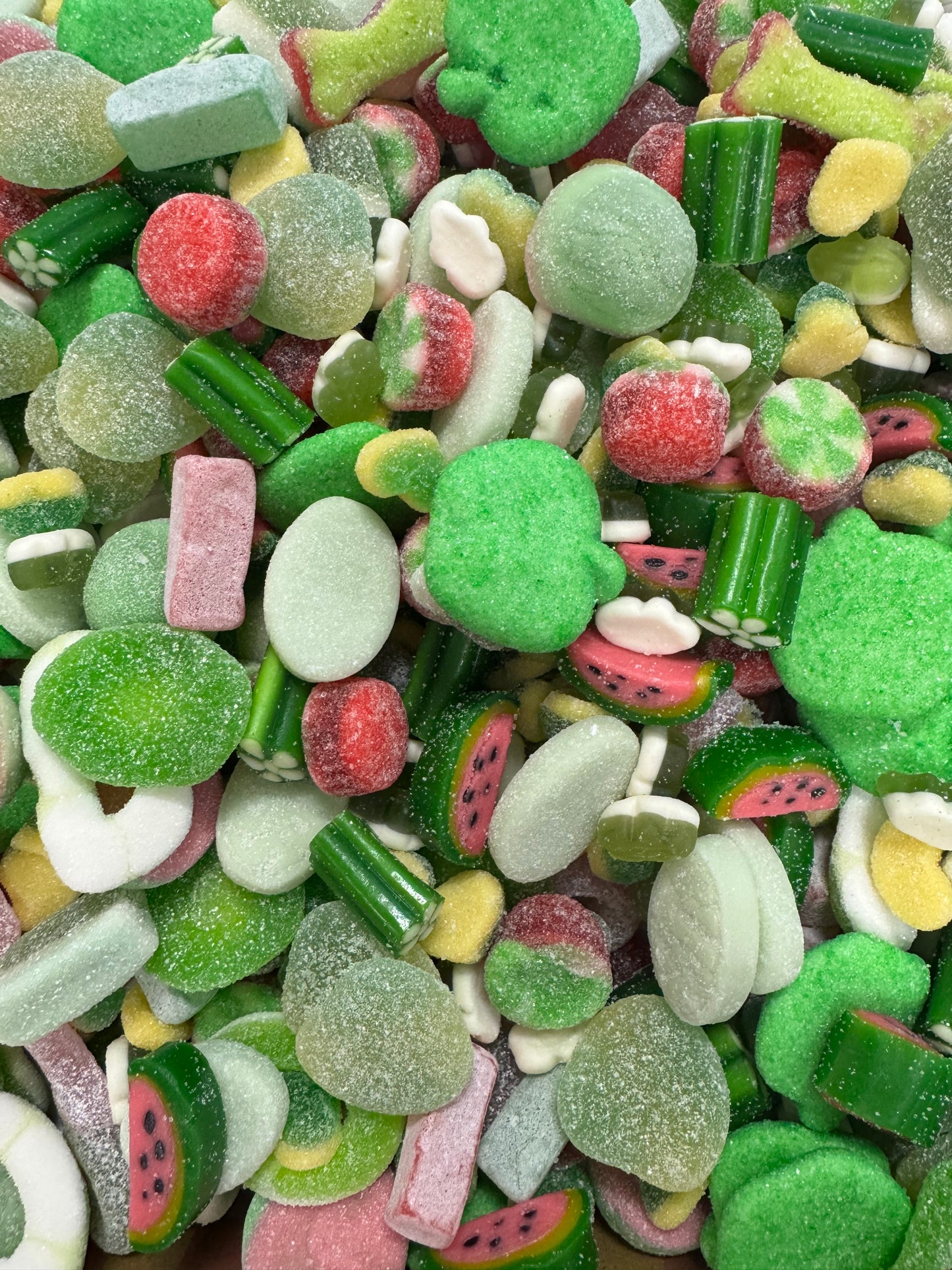 Green Sweets Pizza Box