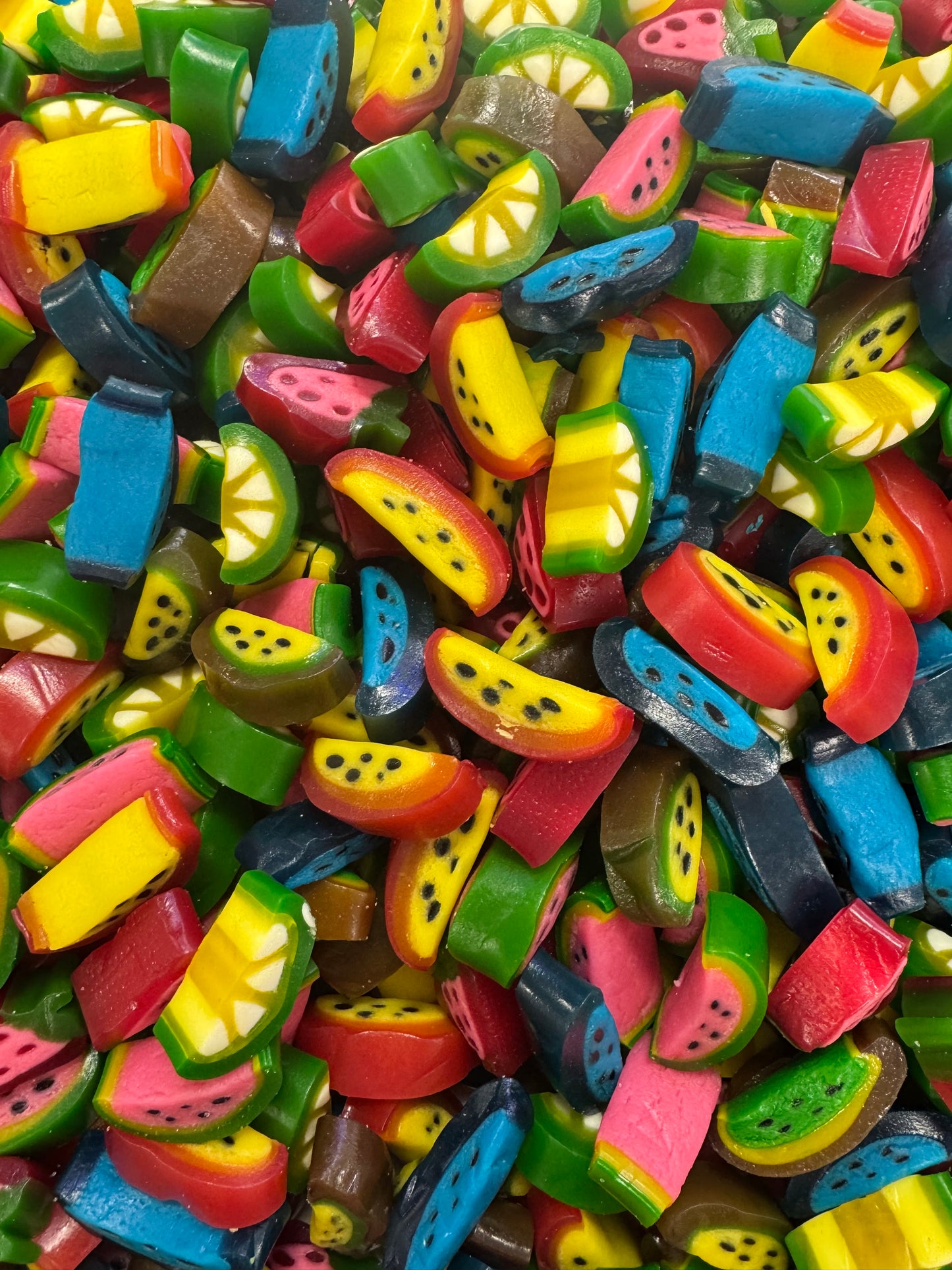 Peelable Liquorice Slices Sweets Pizza Box