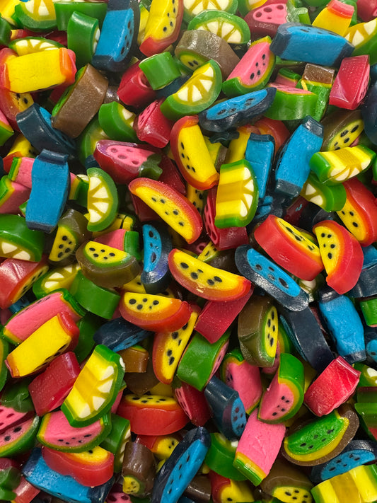 Peelable Liquorice Slices Sweets Pizza Box