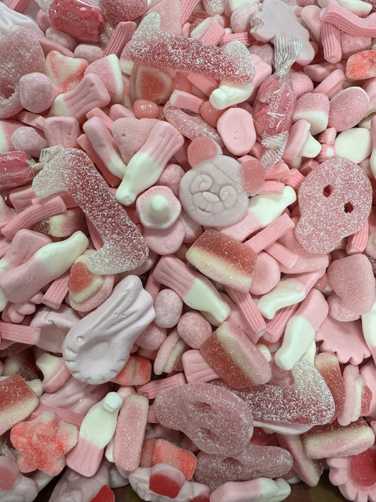Pink Sweets Pizza Box