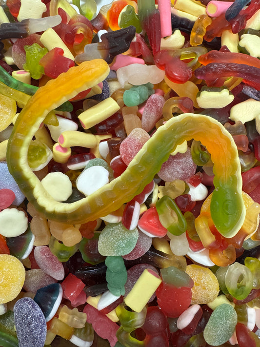 Haribo Sweets Pizza Box