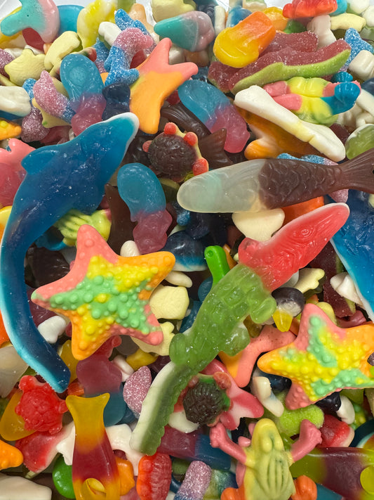 Aquatic Sweets Pizza Box