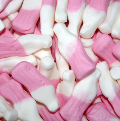 Strawberry Milkshake Bottles