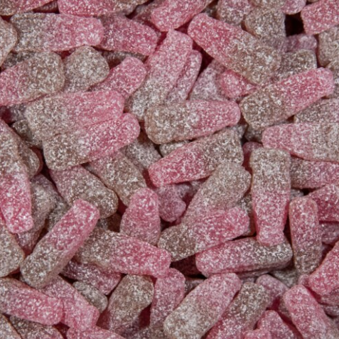 Fizzy Cherry Cola Bottles