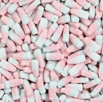 Fizzy Bubblegum Bottles
