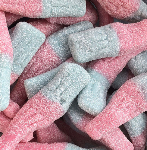 Giant Fizzy Bubblegum Bottles