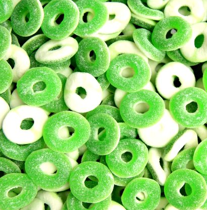 Fizzy Apple Rings