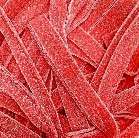 Vidal Fizzy Strawberry Belts Tub 1.3kg