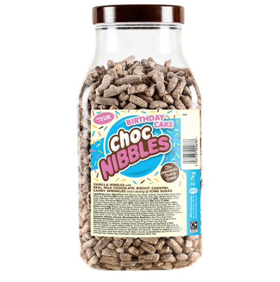 Sweet Dreams Birthday Cake Chocolate Nibbles