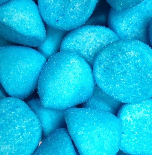 Blue Paintball Marshmallows