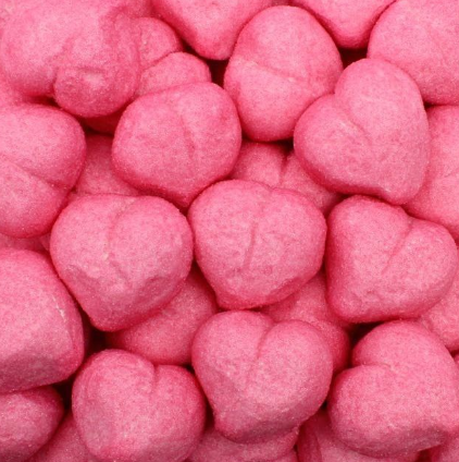 Pink Heart Marshmallows