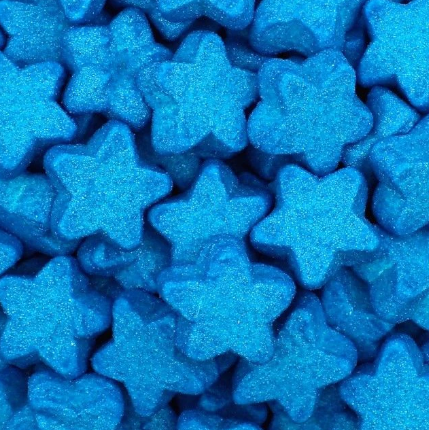 Blue Stars Marshmallows