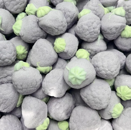 Jelly Filled Blackberry Marshmallows