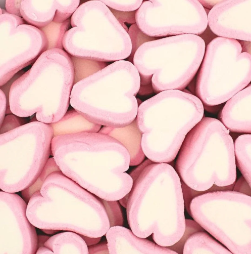 Love Heart Marshmallows