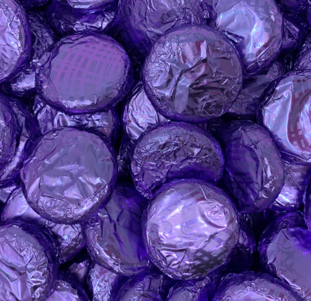 Whitakers Dark Chocolate Violet Creams Tub 1kg