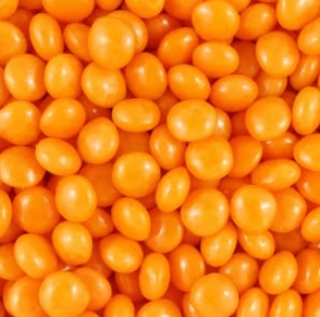 Orange Jelly Beans