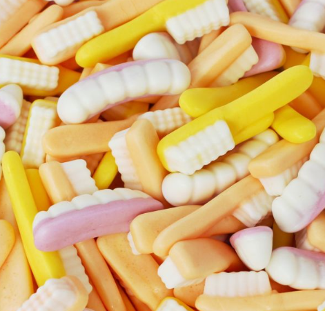 Swizzels Teeth N Toothbrush 120 Pieces Tub