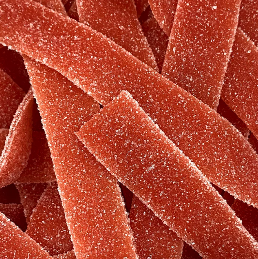 Vidal Fizzy Strawberry Belts Tub 1.3kg