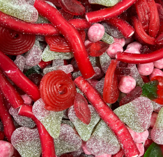 Cherry Gummy & Fizzy Mix
