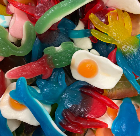 Giant Sweets Gummy & Fizzy Mix