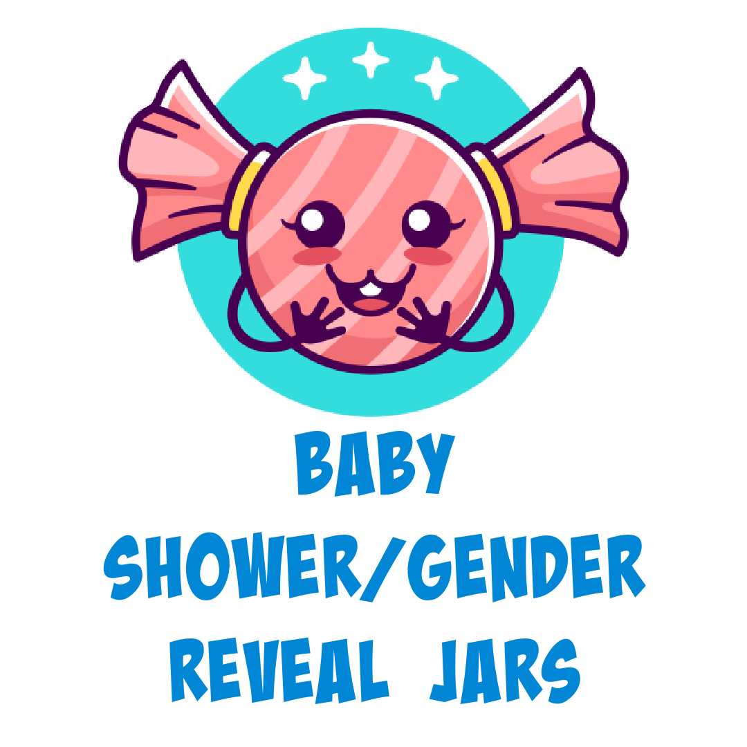 Create Your Own Baby Shower/Gender Reveal Sweet Jars