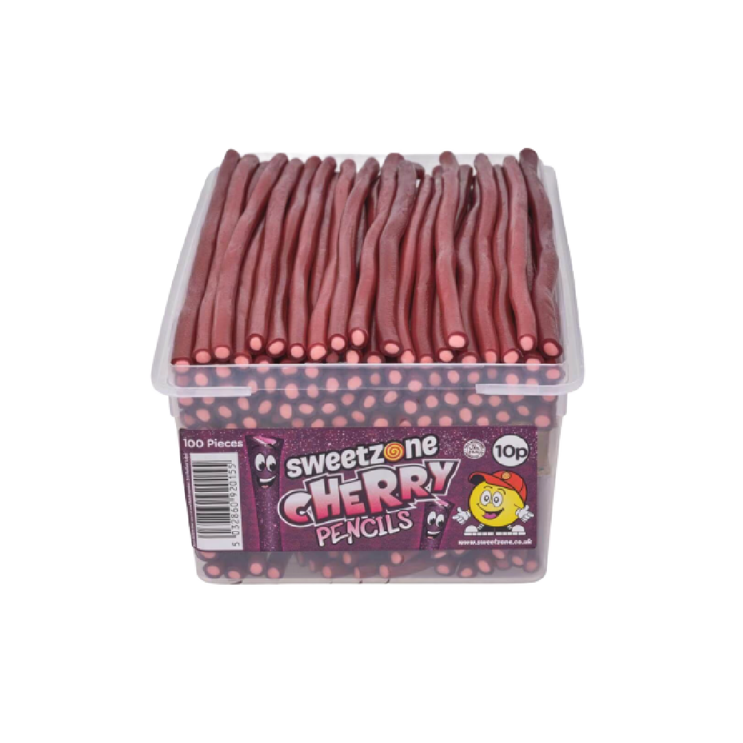 Sweetzone Cherry Pencils Tub 1.1kg