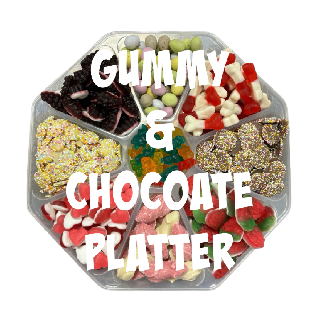Gummy & Chocolate Sweets Platter