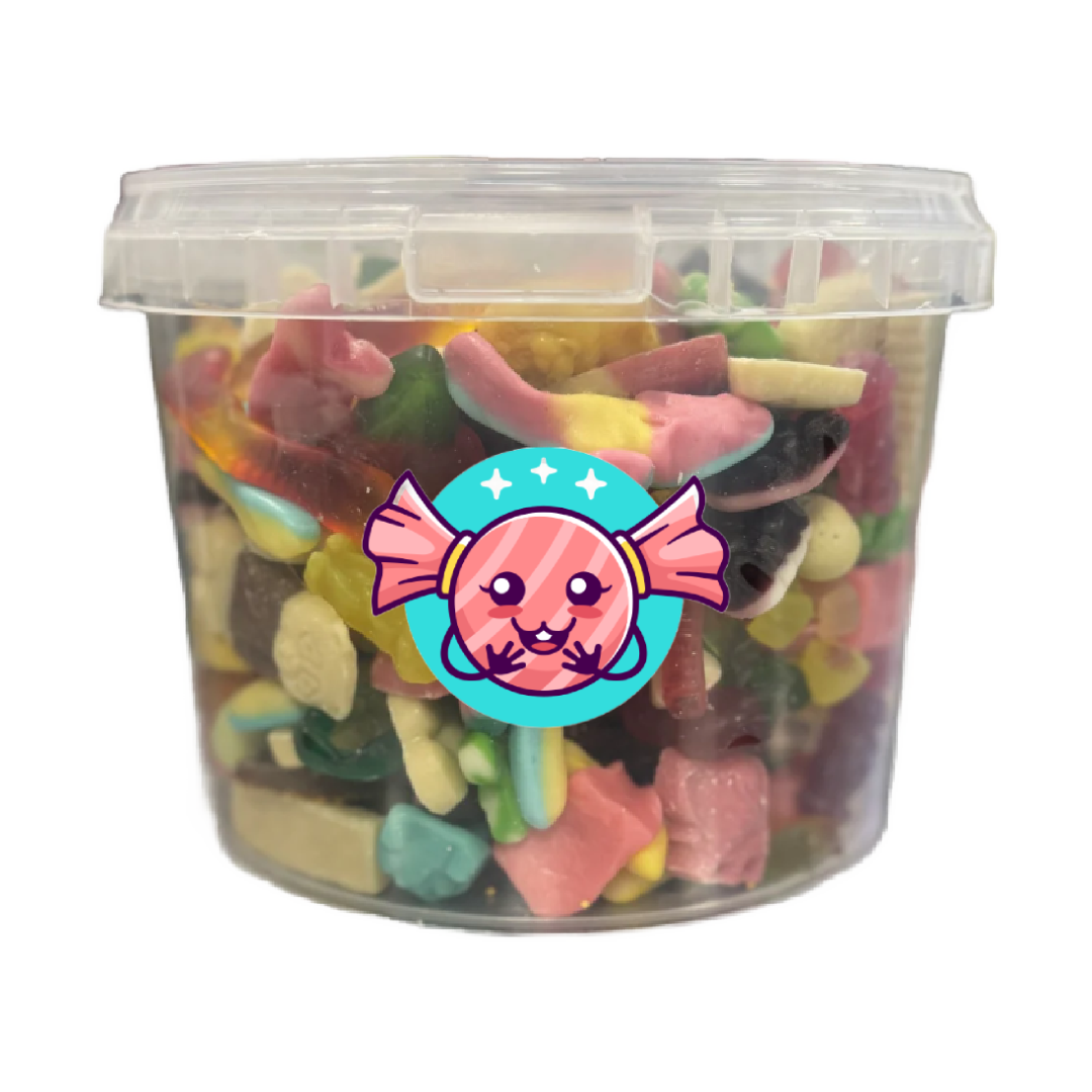 Gummy Sweets & Chocolate Bucket 1.5kg