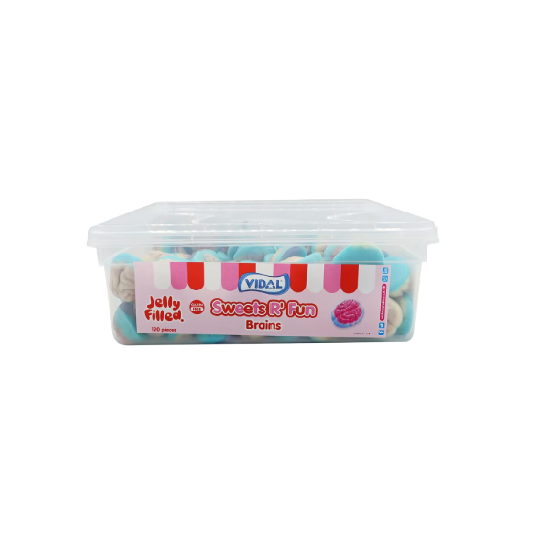 Jelly Filled Brains Tub 780g