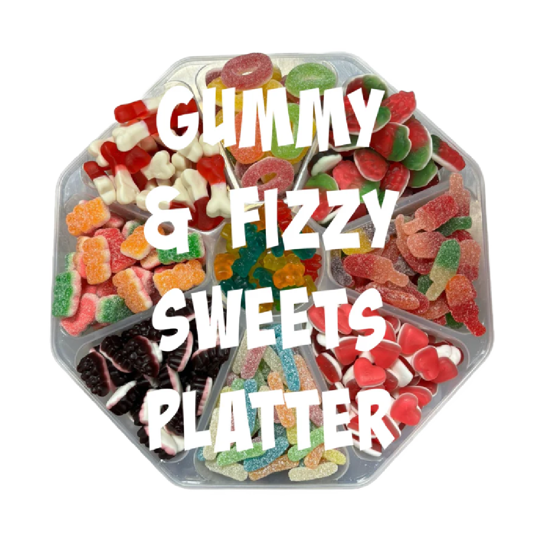 Gummy & Fizzy Sweet Platter