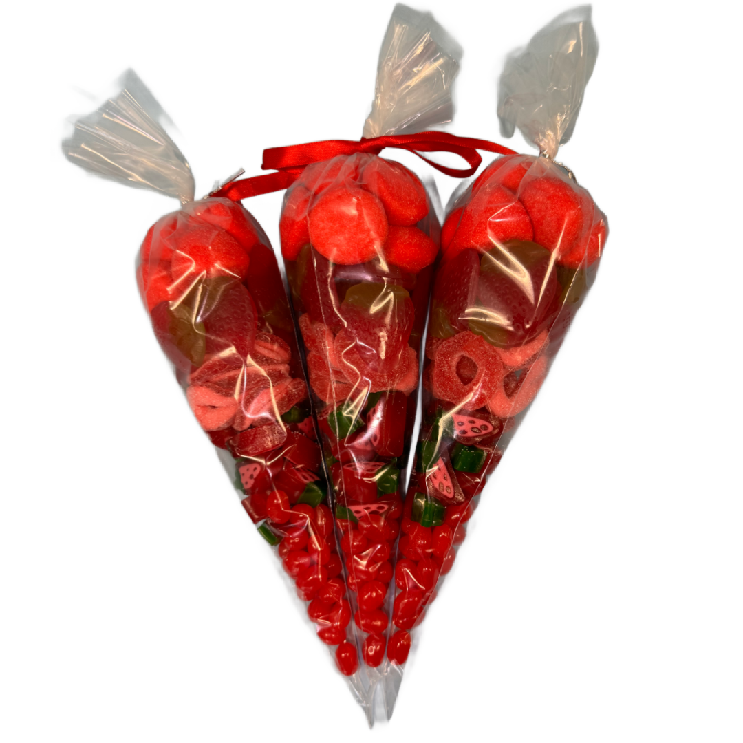 Red Sweets Cone