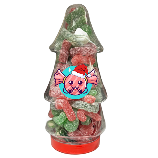 Christmas Pick N' Mix Sweets Tree Jar